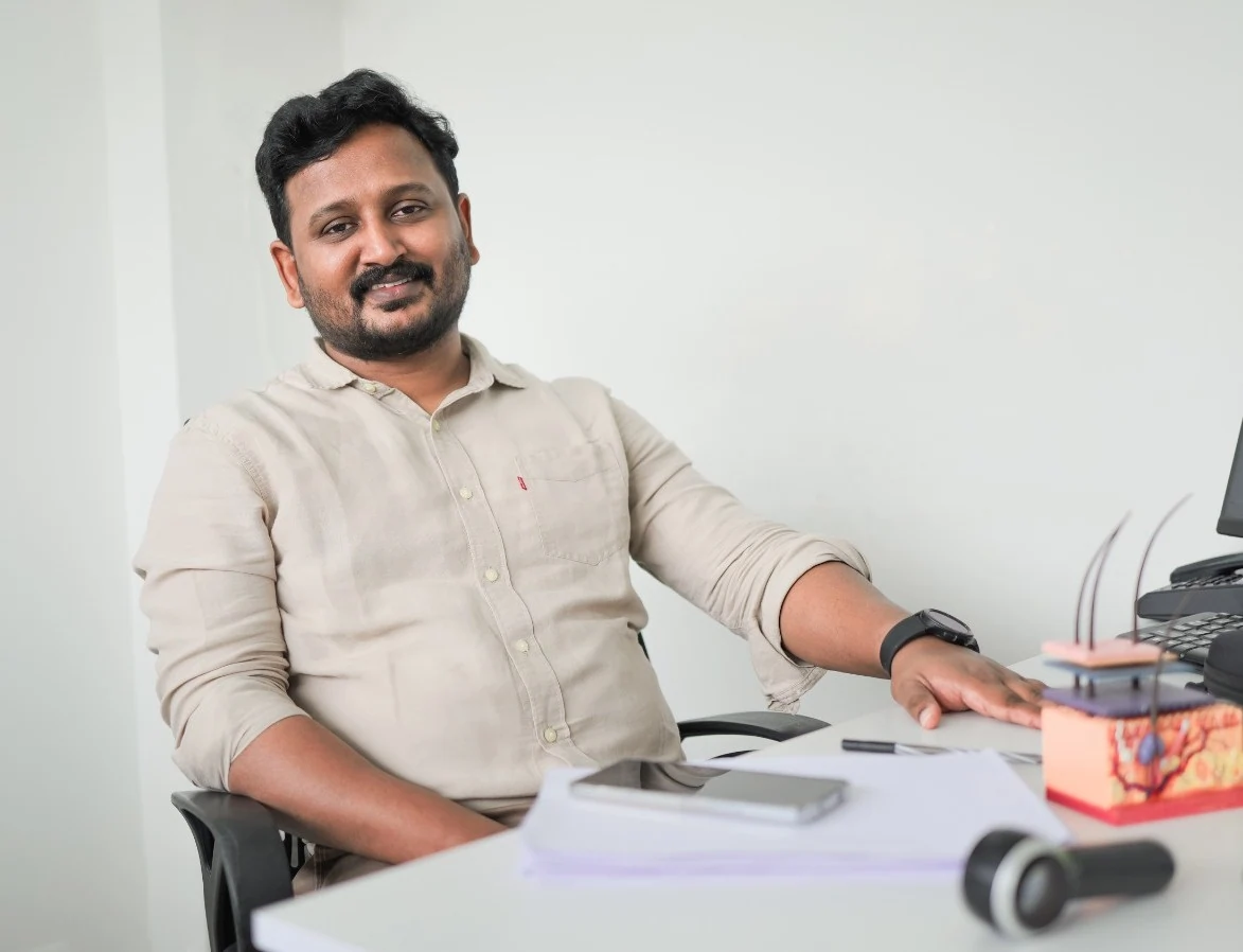 Dr. Sarath Chandran MD DVL - Founder & Director of DermaVue