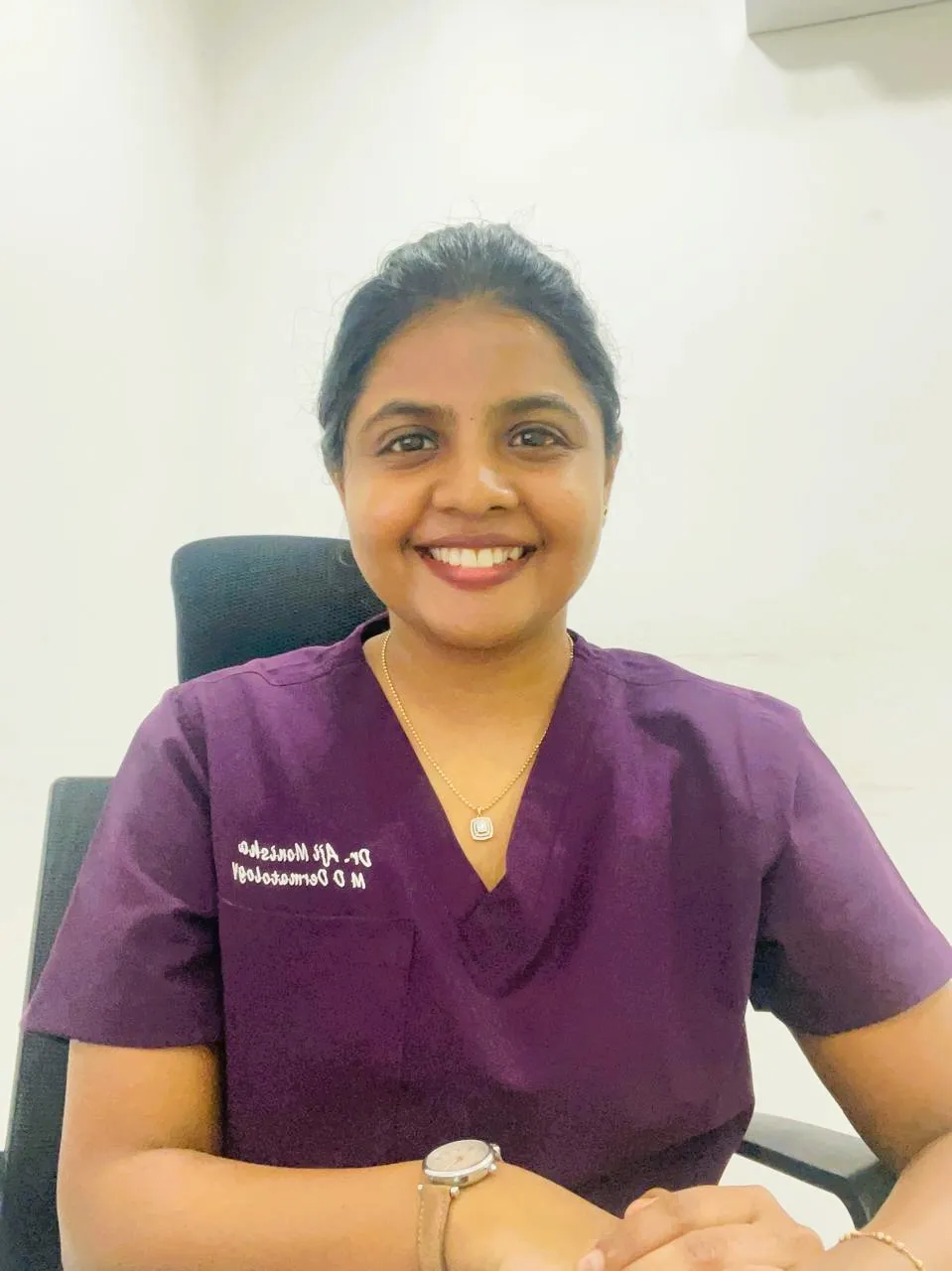 Dr. Aji Bowlin Monisha S — Dermatologist at DermaVue Kottayam