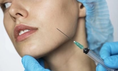 Skin booster injections for skin hydration and rejuvenation.